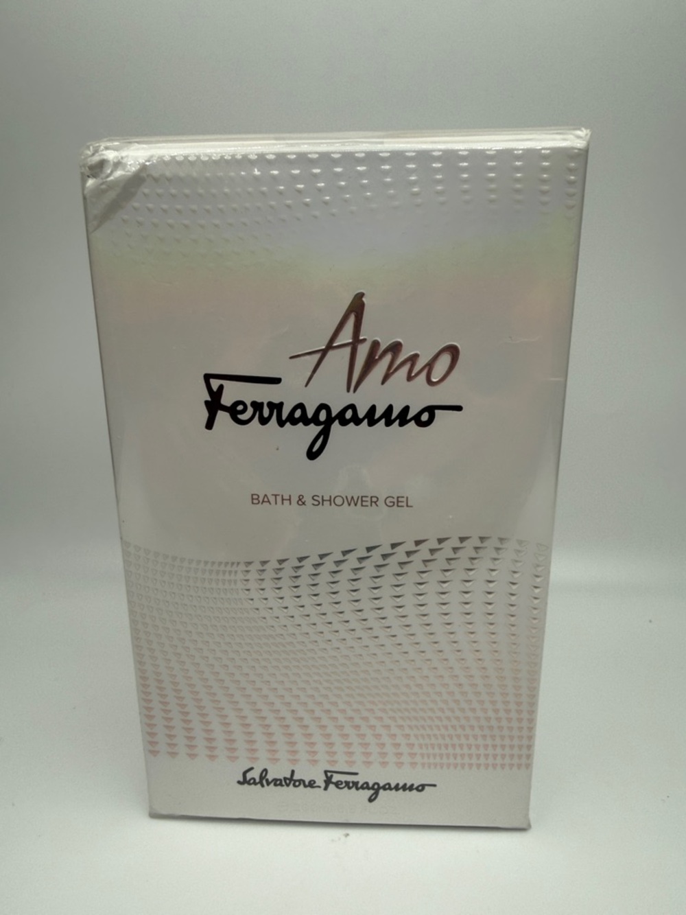 Salvatore Ferragamo Amo Bath & Shower Gel White